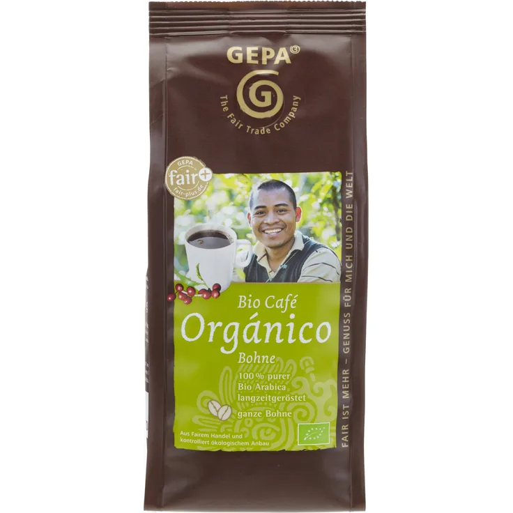 GEPA Bio Café Orgánico ganze Bohne, 250g
