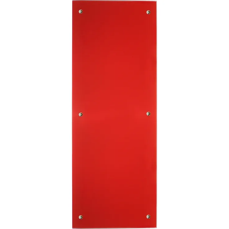 Infrarot Glasheizkörper Wand Heizpaneele 45x120 850W viele Farben und als Spiegel rot, Infrarotheizung