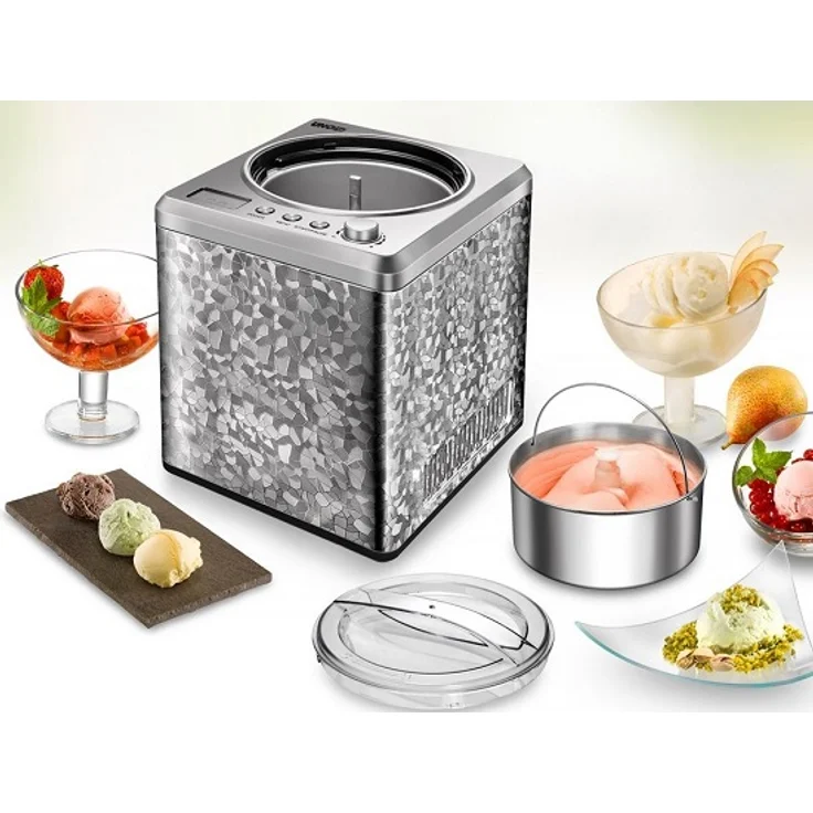 Unold 48870 Eismaschine, Edelstahl, 2 liters – Bild 2