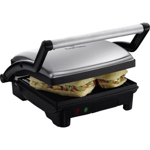 Bild für Russell Hobbs Kontaktgrill 3-in-1 1800 Watt: Tischgrill geöffnete Grillplatten 