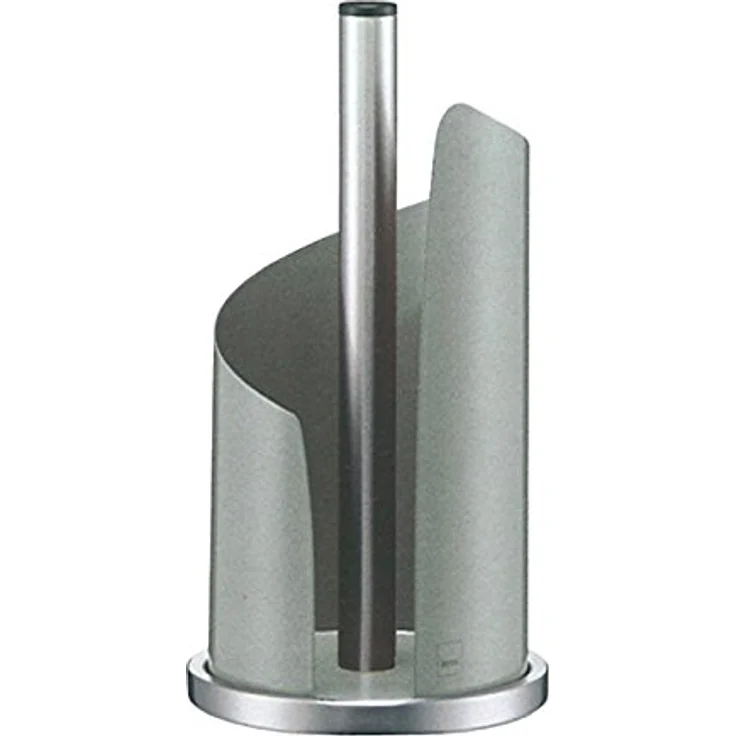 Kela 11203, Küchenrollenhalter Stella, Edelstahl-Metall, 15 cm Durchmesser, Hellgrau – Bild 1