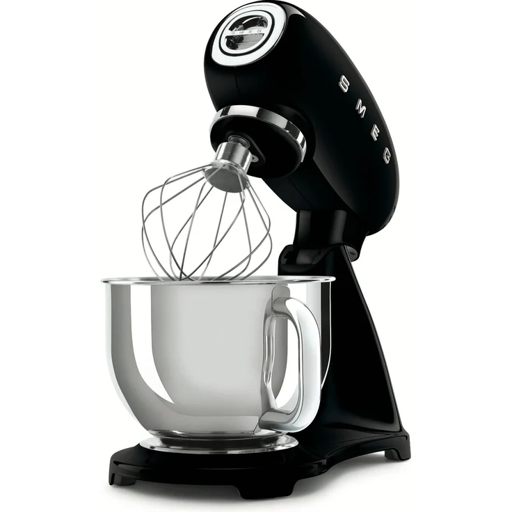 Smeg SMF03BLEU Küchenmaschine mit Direktantrieb, 800W, 4,8 L Edelstahlschüssel, schwarz, Serie: SMF03 – Bild 2