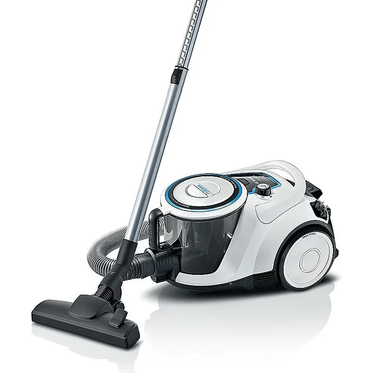 Bosch Hausgeräte BGC41LSIL, Bodenstaubsauger ohne Beutel, weiß – Bild 1