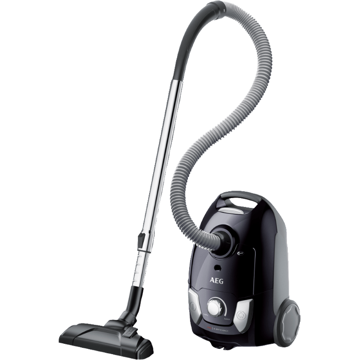 AEG Staubsauger mit Beutel Schwarz