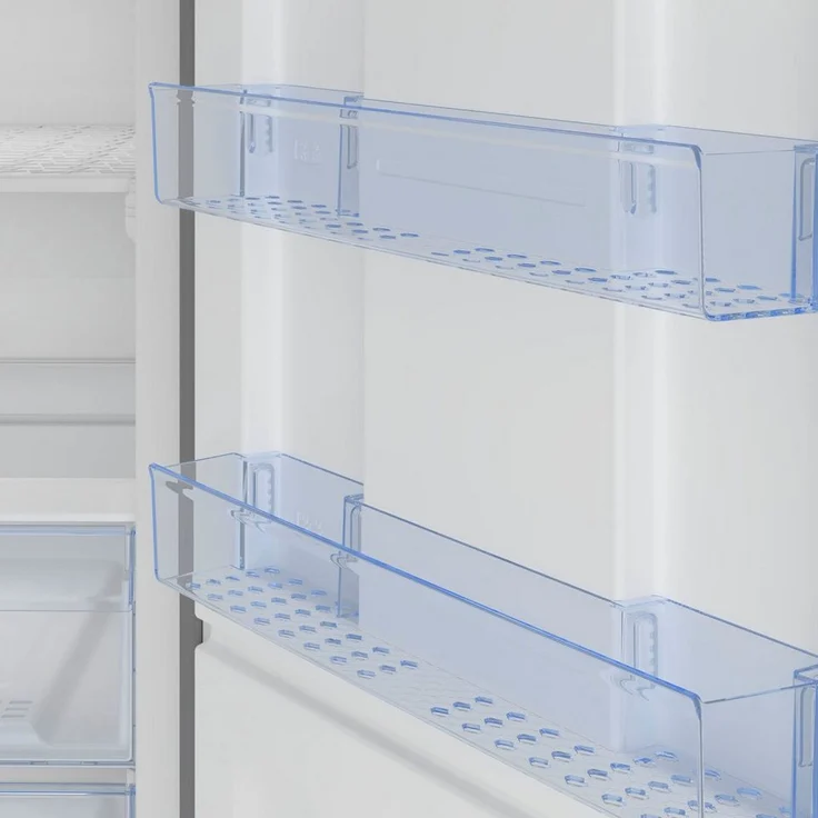 Beko RFNE448E45W Gefrierschrank, freistehend, weiß, NoFrost, Schnellgefrieren, Breite 70 cm, Energieklasse D – Bild 4