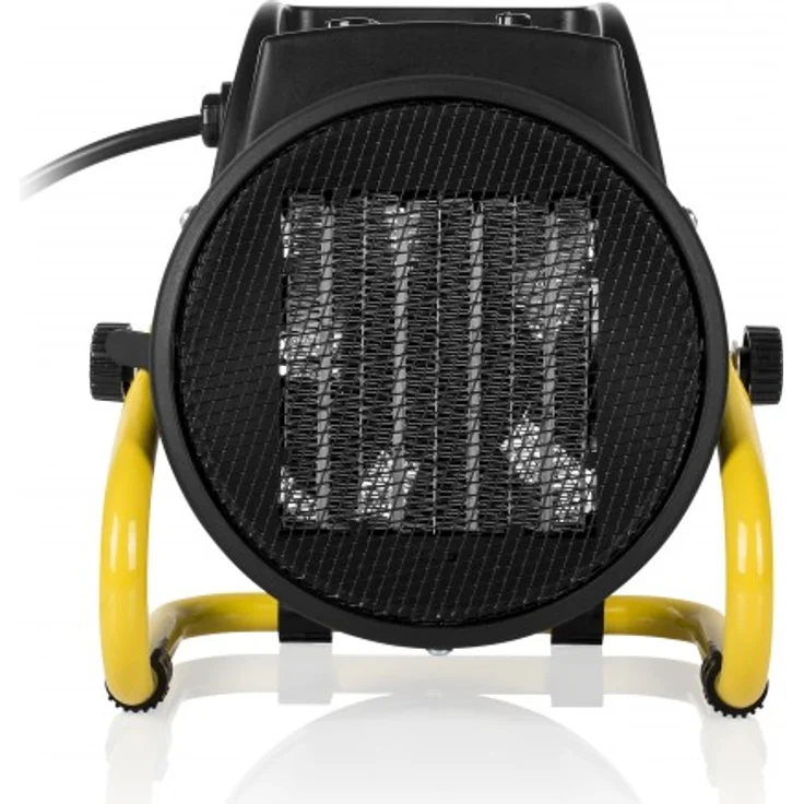 Tristar KA-5060 Elektroheizung (Keramik) - 3 einstellbare Leistungsstufen-2000 Watt, 2000 W, Schwarz, Gelb, Heizstrahler