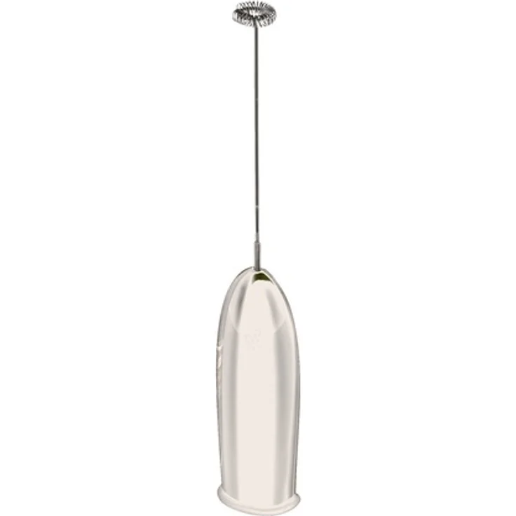 Bodum SCHIUMA Milchschäumer (Edelstahl, Batteriebetrieben) cremefarben – Bild 2
