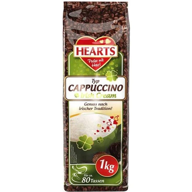 Hearts Cappuccino Irish Cream 1kg