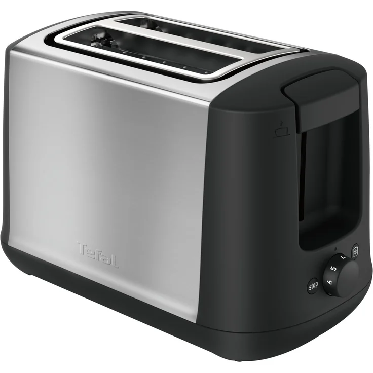 Tefal TT340830 2Scheibe - E 850 W Schwarz, Edelstahl Toaster
