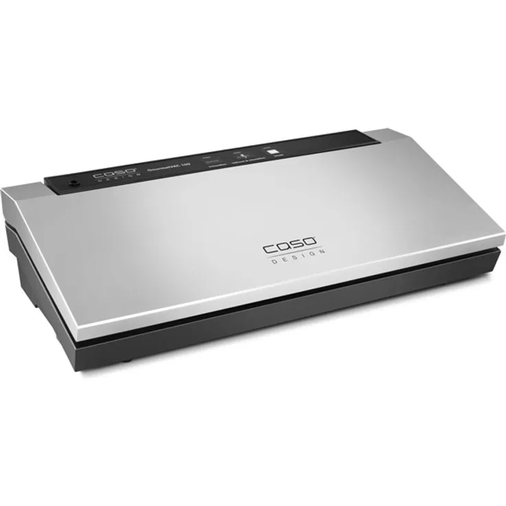 CASO Gourmet VAC 180 Vakuumiergerät, 120W, schwarz, silber