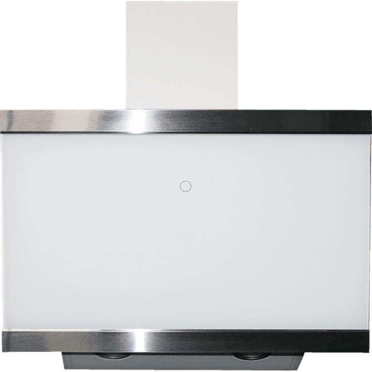 respekta Premium CH 88060 WA+, Motorhaube, Kamin abgewinkelt, Breite: 59.5 cm, Tiefe: 37.8 cm, Absaugung und Rückführung (mit zusätzlichem Rückführungsset), weiß