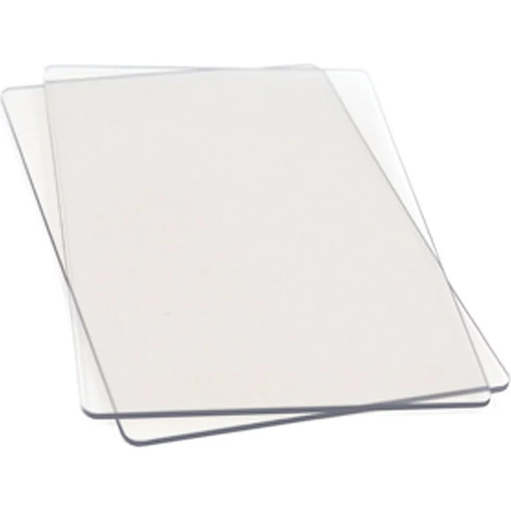 Sizzix 655093 Standard-Schneidpläne, 1 Paar, Kunststoff, 22.5 x 15.5 x 0.7cm – Bild 1