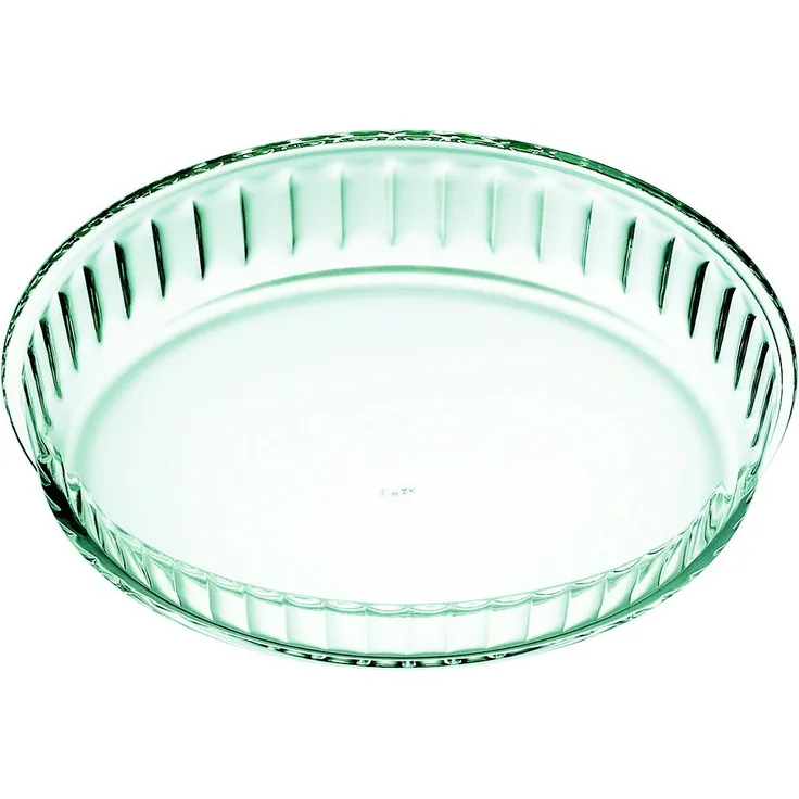 Simax geriffelte Auflaufform, 1,7, Einheitsgröße, transparent