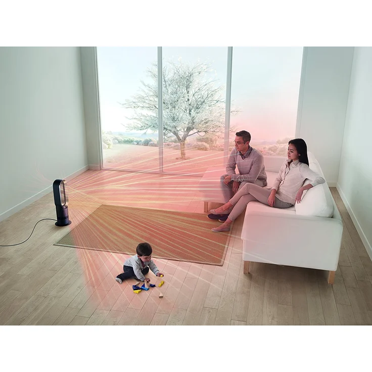 Dyson AM09 Hot + Cool Heizlüfter, mit Fernbedienung, Sleep-Timer Funktion , Heizlüfter – Bild 7