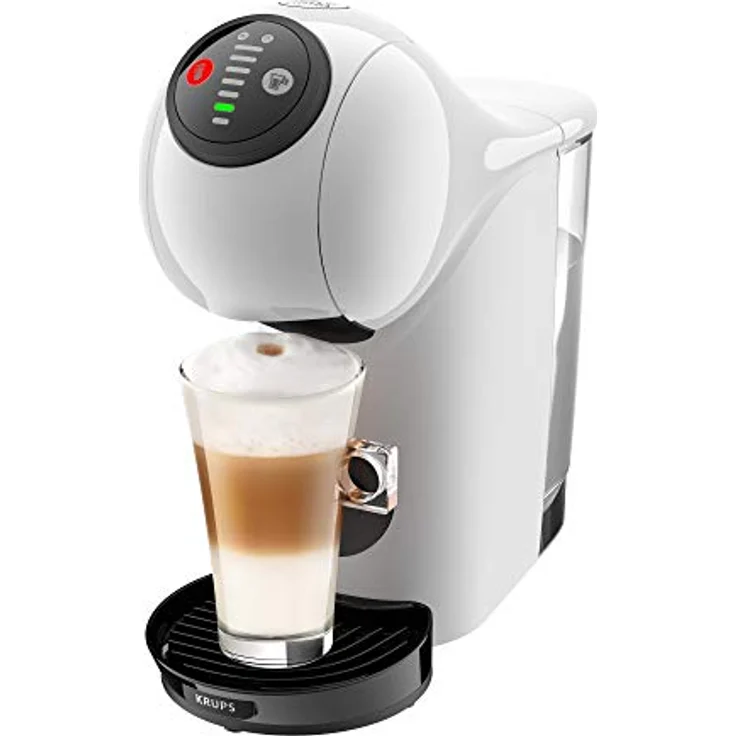 Krups KP2401 NESCAFÉ Dolce Gusto Genio S Kapselmaschine (Heiß- & Kaltgetränke, 15 bar Pumpendruck, 0,8l Wassertank) Weiß – Bild 1