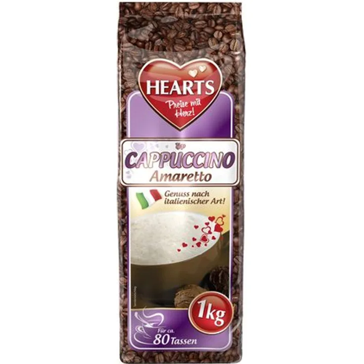 Hearts Cappuccino Amaretto 1kg