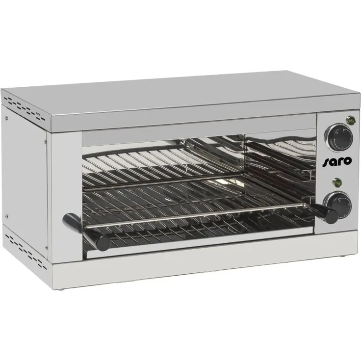 Saro Modell ATHENA Salamander, mit Timer, Edelstahl