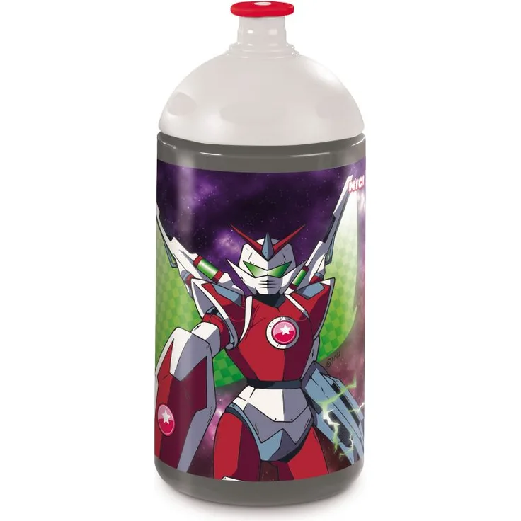 NICI 45469 Trinkflasche, Weltall, 0,5l, grau