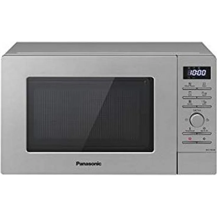 Panasonic NN-J19KSMEPG Mikrowelle mit Grill, Standgerät, 20 Liter Garraum, 800 Watt, Edelstahl