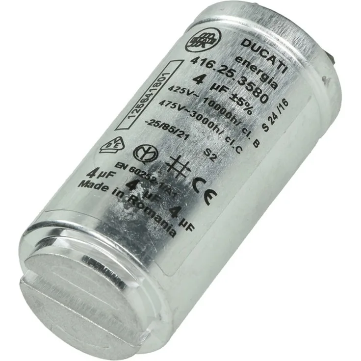 Ersatzteil - Kondensator 4MF - ELECTROLUX, AEG, FAURE, ARTHUR MARTIN ELECTROLUX, ZANUSSI - 296111