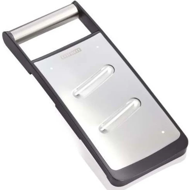 Leifheit Microcut Gurkenhobel, Microcut steht für extra scharfe und langlebige Klingen, aus rostfreiem und hochwertigem Edelstahl, spülmaschinengeeignet, Gemüseschneider, Scheibenschneider – Bild 1