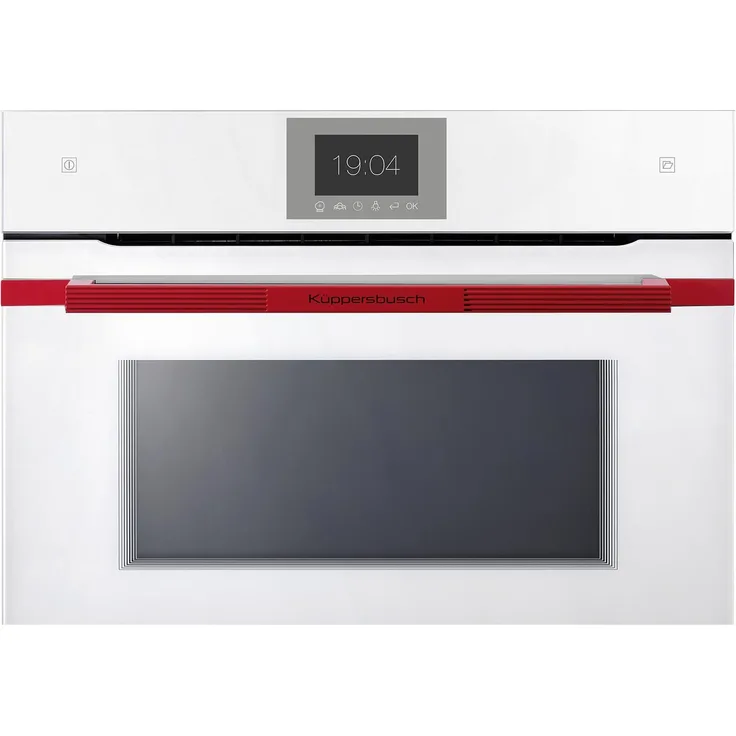 Küppersbusch CBD6550.0WE8 K-Series. 5 Dampfbackofen Weiß, Hot Chili