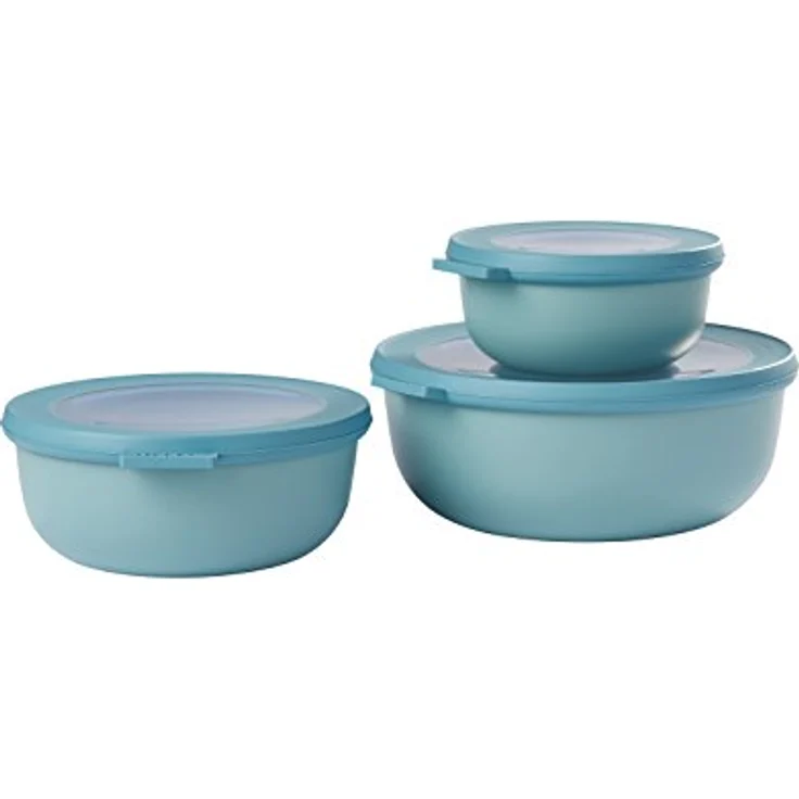 Mepal ciqula cirqula Set 3 dlg, Plastik, Nordic Grün, 19.2 x 8 cm – Bild 1