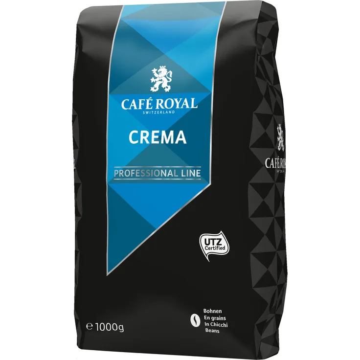 Café Royal Crema Professional Line Bohnenkaffee, 1er Pack (1 x 1 kg)