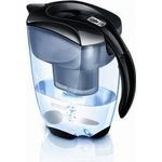 Brita Elemaris XL Tischwasserfilter schwarz mit Brita Meter