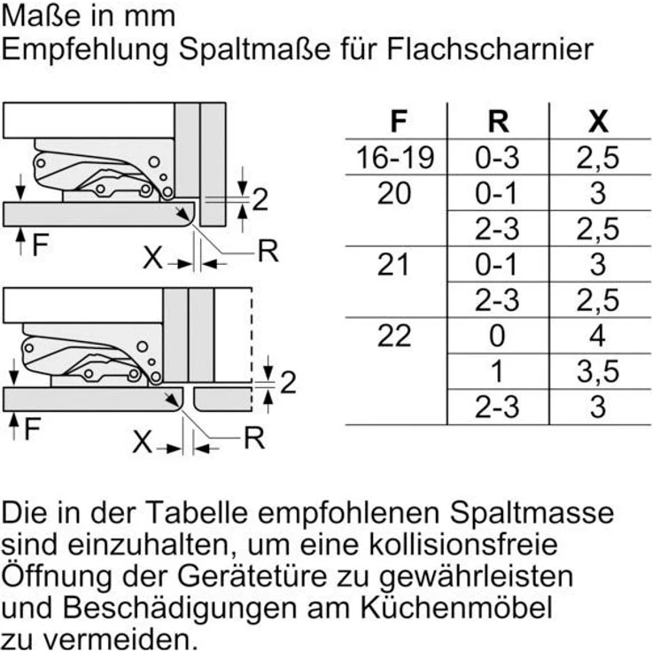 Bosch GIV21ADDO Gefrierschrank, Einbau, weiß, LowFrost, Schnellgefrieren, Breite 55.8 cm, Energieklasse D – Bild 4