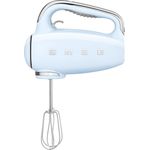Smeg HMF01PBEU Handmixer im 50er Jahre, 250W, 9 Geschwindigkeiten, Kunststoff, pastellblau