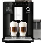 Melitta CI Touch F630-102 Kaffeevollautomat mit Milchsystem, Flüsterleises integriertes Mahlwerk , One Touch Funktion, 10 Kaffeevariationen, TFT-Farbdisplay, schwarz