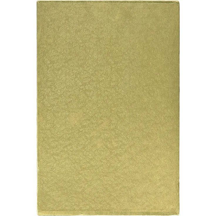 DECORA 0931708 RECHTECKIGE TORTENPLATTE Gold cm 20X30 X1,2H