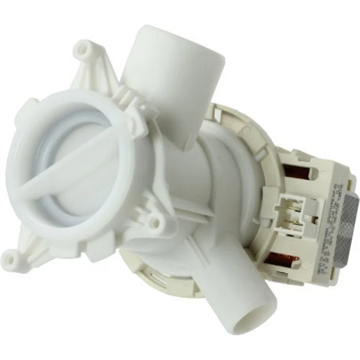 Beko 2880402000 Waschmaschinenzubehör-Abwasserpumpen-Waschmaschine Ablaufpumpe 3 Auslauf