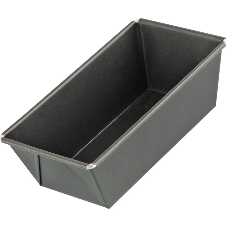 Zenker Königskuchenform 15 cm SPECIAL - MINI, kleine Backform aus Stahlblech, Kastenform mit Antihaftbeschichtung (Farbe: Schwarz), Menge: 1 Stück – Bild 1