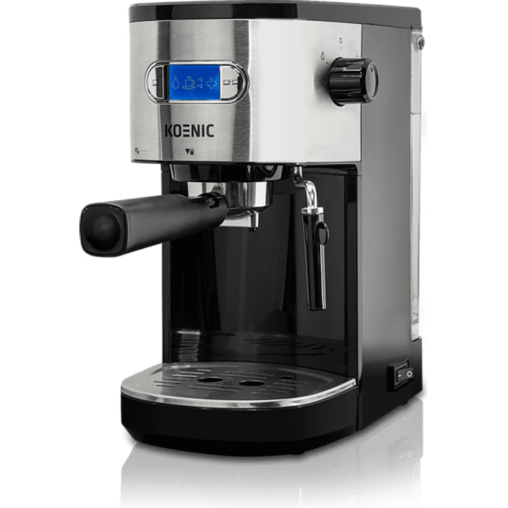 Koenic KEM 2320 M Espressomaschine Schwarz-Edelstahl