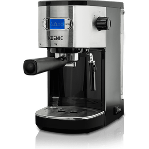 Bild für Koenic KEM 2320 M Espressomaschine Schwarz-Edelstahl