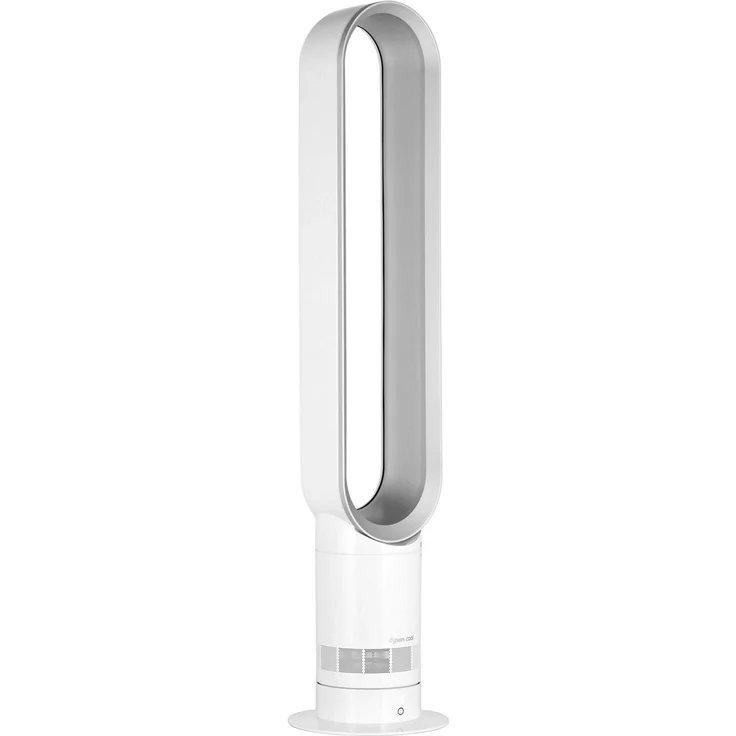 Dyson AM 07 Turmventilator, 56 Watt, mit Timer und Fernbedienung, Fernbedienung, Kunststoff, weiß, silber – Bild 2