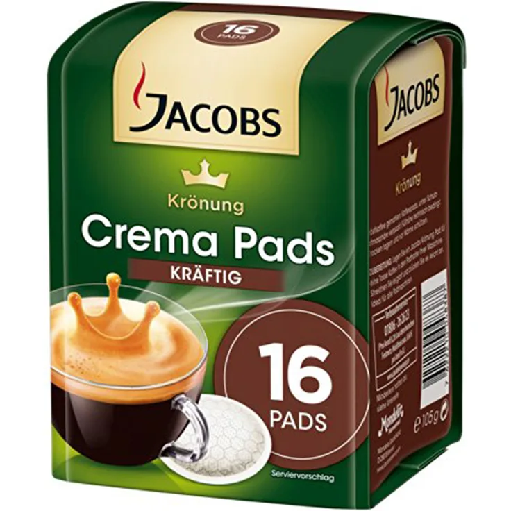 Jacobs Krönung Crema Pads Kräftig 16er