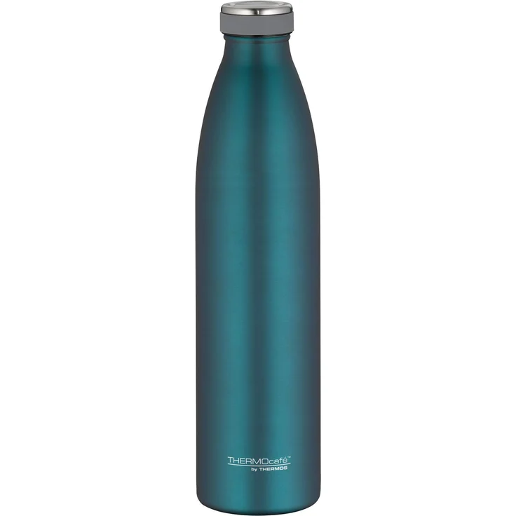 ThermoCafé by THERMOS 4067.255.100 Thermosflasche TC Bottle , Edelstahl Mat Teal 1,0 Liter, 12 Stunden heiß, 24 Stunden kalt, BPA-Free – Bild 1