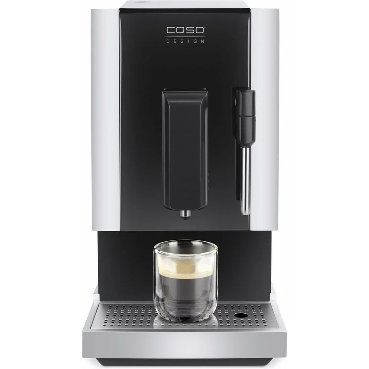 CASO Café Crema One - Design Kaffeevollautomat, innovatives Heizsystem, extra leises integriertes Edelstahl-Kegelmahlwerk, für Espresso, Cappuccino, Latte Macchiato, u.v.m – Bild 1