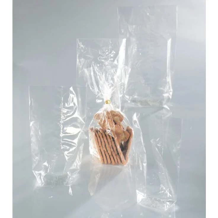 Folia 282-00 - Zellglasbeutel ohne Druck, ca. 14,5 x 23,5 cm, 100 Stück