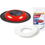 Vileda ViRobi Slim Staubwischroboter mit 40 Ersatzpads (flaches Design, reduzierte Lautstärke)