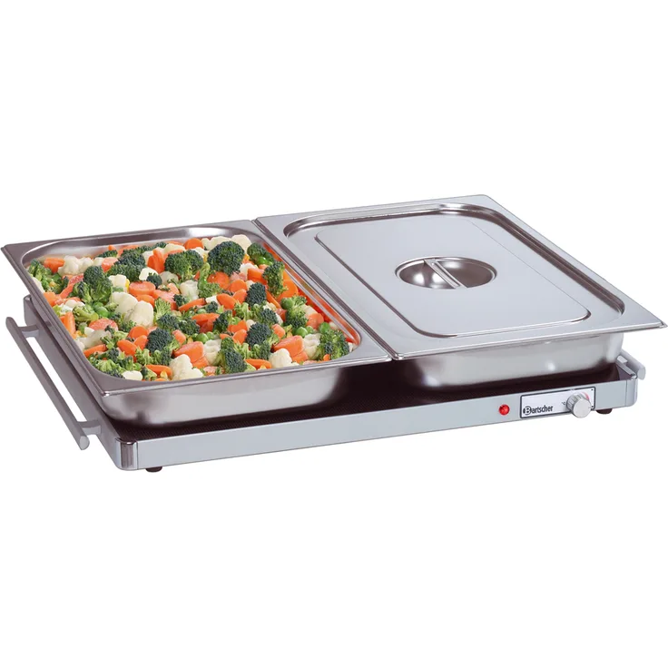 Bartscher Elektro-Warmhalteplatte für GN 2- 1 (114357)