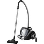 Rowenta RO4825 Compact Power XXL | Beutelloser Staubsauger | 2,5L Staubvolumen | Leise | Kompaktes Design | Extreme Saugleistung | Vacuum-Cleaner | Hocheffizienter Saugkopf | Schwarz-Grau