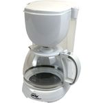 ELTA KM-1000.2 Kaffeemaschine mit Permanentfilter, 1,25 l, 750 W, weiß