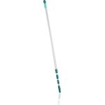 Leifheit Teleskopstiel 400 cm, ausziehbare Teleskopstange von 130 bis 400 cm, Aluminiumstiel mit Click System für diverse Reinigungsgeräte, Stiel für hohe Räume, ideal für schwer erreichbare Stellen