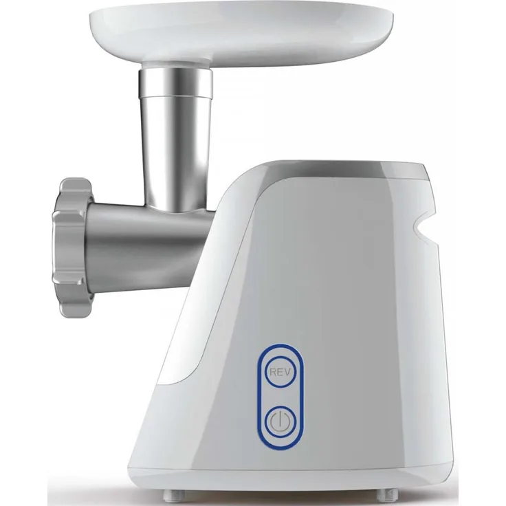 GASTROBACK #41403 Design Fleischwolf Plus, elektronisch geregelter Motor (1500 Watt max.), Edelstahl-Kreuzmesser mit 4 Flügeln, LED-Tasten