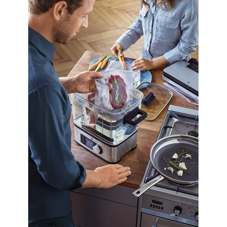WMF Lono 2in1 Sous Vide Garer Pro mit Slow-Cook Einsatz, 1500 W, Wasserbehälter 6,0 l, Timer-Funktion bis 72 Stunden – Bild 10