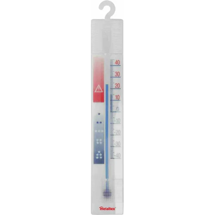 thermometer Gefrierschrank-Kühlschrank 15,5 cm Polystyrol weiß